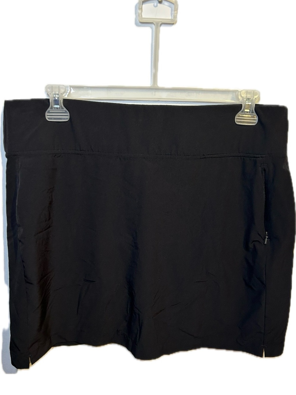 Black Women's Active Skort - Comfortable Everyday Shorts